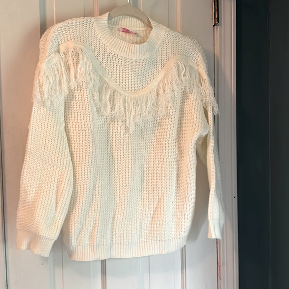 Cream sweater